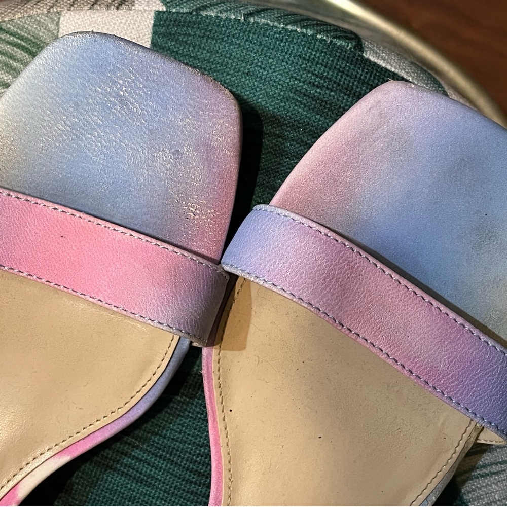 Vince Camuto Pink and Blue Sandals
